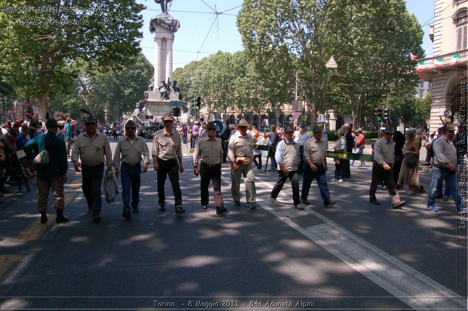 Torino  - 8 Maggio 2011 - 84a Adunata Nazionale Alpini -  Croce Rossa Italiana - Ispettorato Regionale Volontari del Soccorso Piemonte