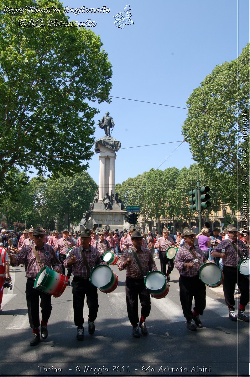 Torino  - 8 Maggio 2011 - 84a Adunata Nazionale Alpini -  Croce Rossa Italiana - Ispettorato Regionale Volontari del Soccorso Piemonte