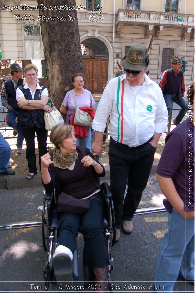 Torino  - 8 Maggio 2011 - 84a Adunata Nazionale Alpini -  Croce Rossa Italiana - Ispettorato Regionale Volontari del Soccorso Piemonte
