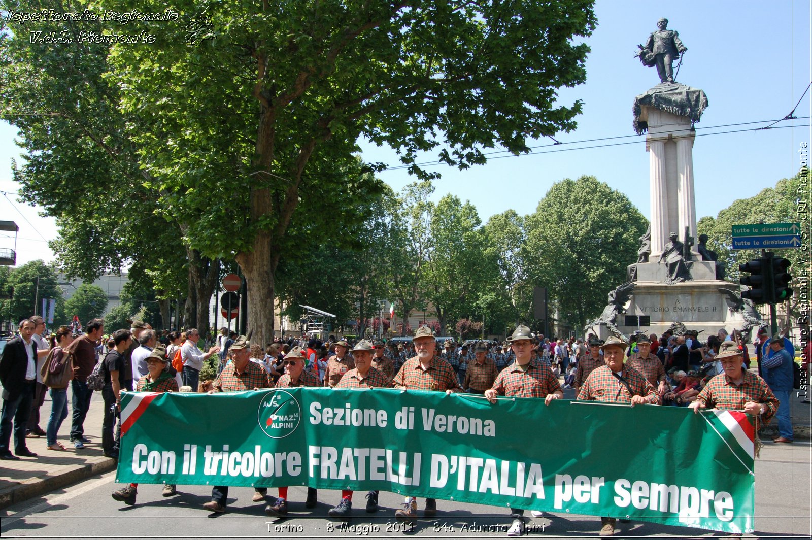 Torino  - 8 Maggio 2011 - 84a Adunata Nazionale Alpini -  Croce Rossa Italiana - Ispettorato Regionale Volontari del Soccorso Piemonte