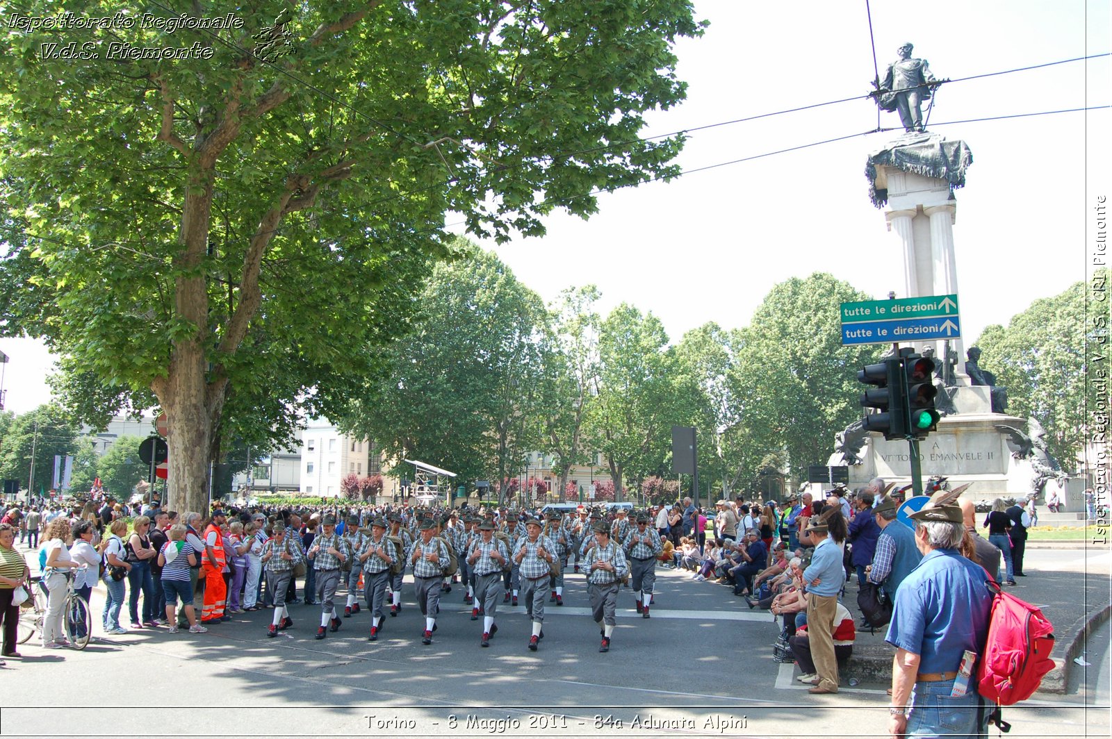 Torino  - 8 Maggio 2011 - 84a Adunata Nazionale Alpini -  Croce Rossa Italiana - Ispettorato Regionale Volontari del Soccorso Piemonte
