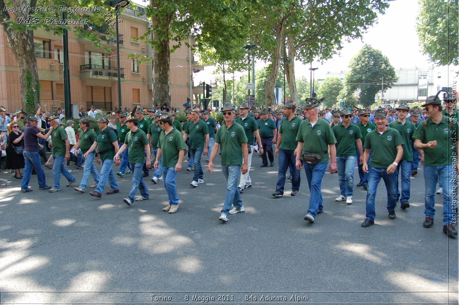 Torino  - 8 Maggio 2011 - 84a Adunata Nazionale Alpini -  Croce Rossa Italiana - Ispettorato Regionale Volontari del Soccorso Piemonte