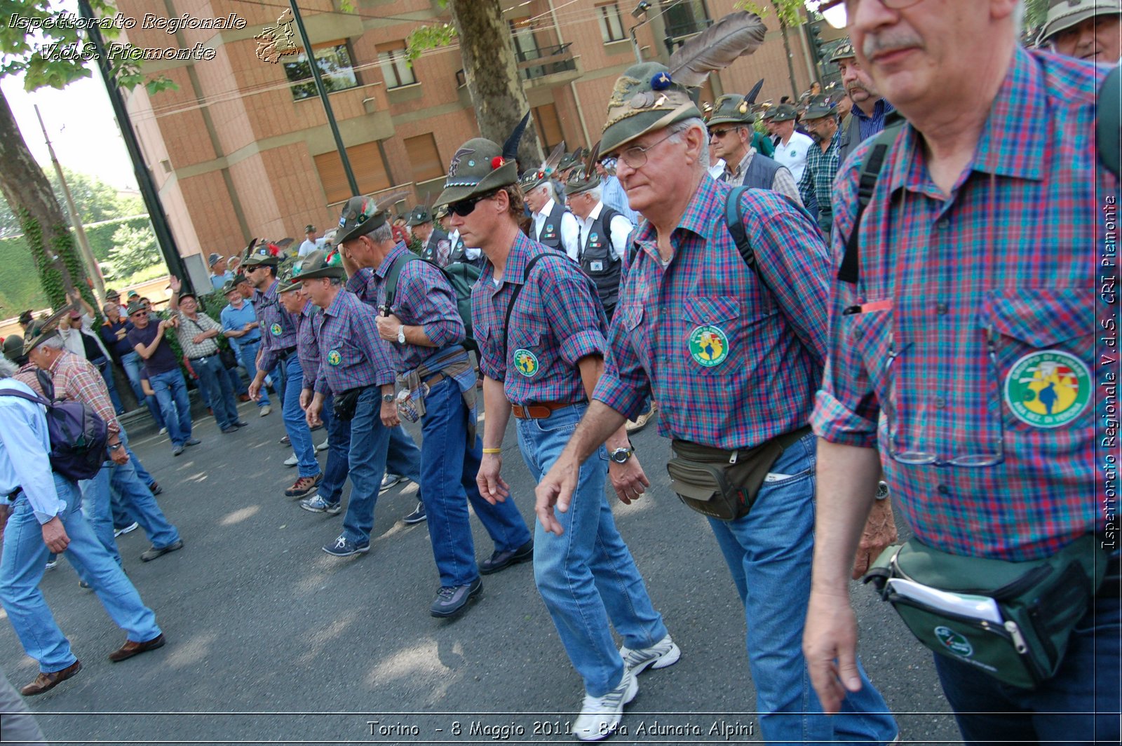 Torino  - 8 Maggio 2011 - 84a Adunata Nazionale Alpini -  Croce Rossa Italiana - Ispettorato Regionale Volontari del Soccorso Piemonte