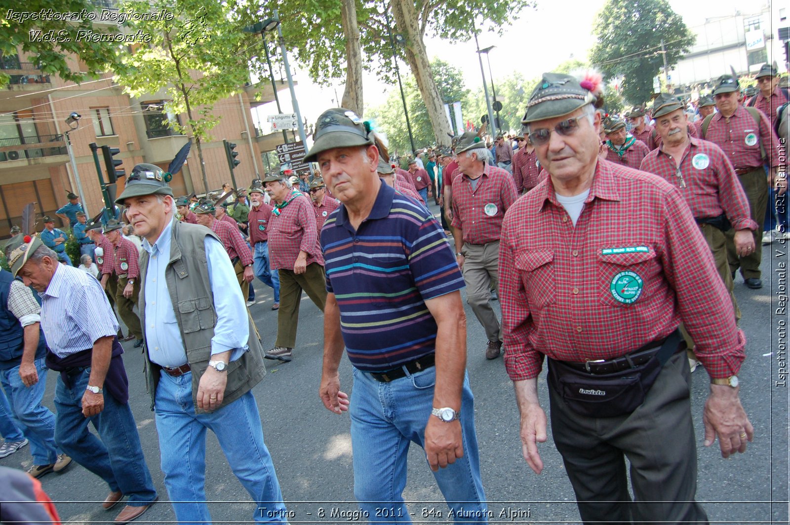 Torino  - 8 Maggio 2011 - 84a Adunata Nazionale Alpini -  Croce Rossa Italiana - Ispettorato Regionale Volontari del Soccorso Piemonte