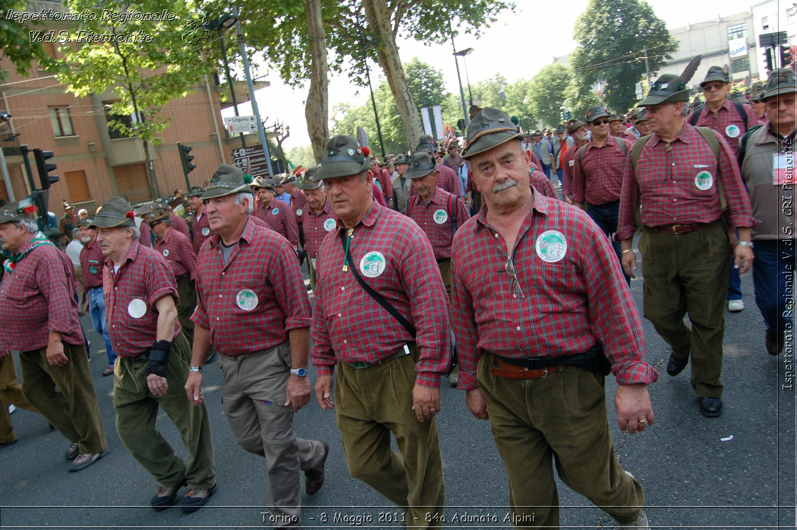Torino  - 8 Maggio 2011 - 84a Adunata Nazionale Alpini -  Croce Rossa Italiana - Ispettorato Regionale Volontari del Soccorso Piemonte