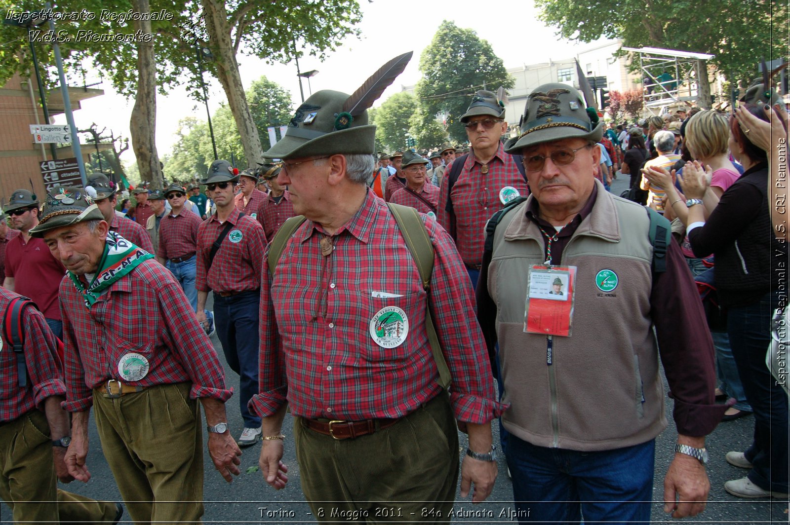 Torino  - 8 Maggio 2011 - 84a Adunata Nazionale Alpini -  Croce Rossa Italiana - Ispettorato Regionale Volontari del Soccorso Piemonte