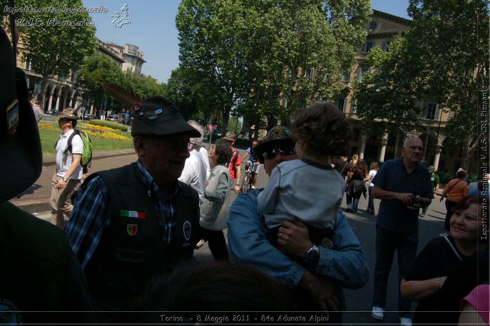Torino  - 8 Maggio 2011 - 84a Adunata Nazionale Alpini -  Croce Rossa Italiana - Ispettorato Regionale Volontari del Soccorso Piemonte