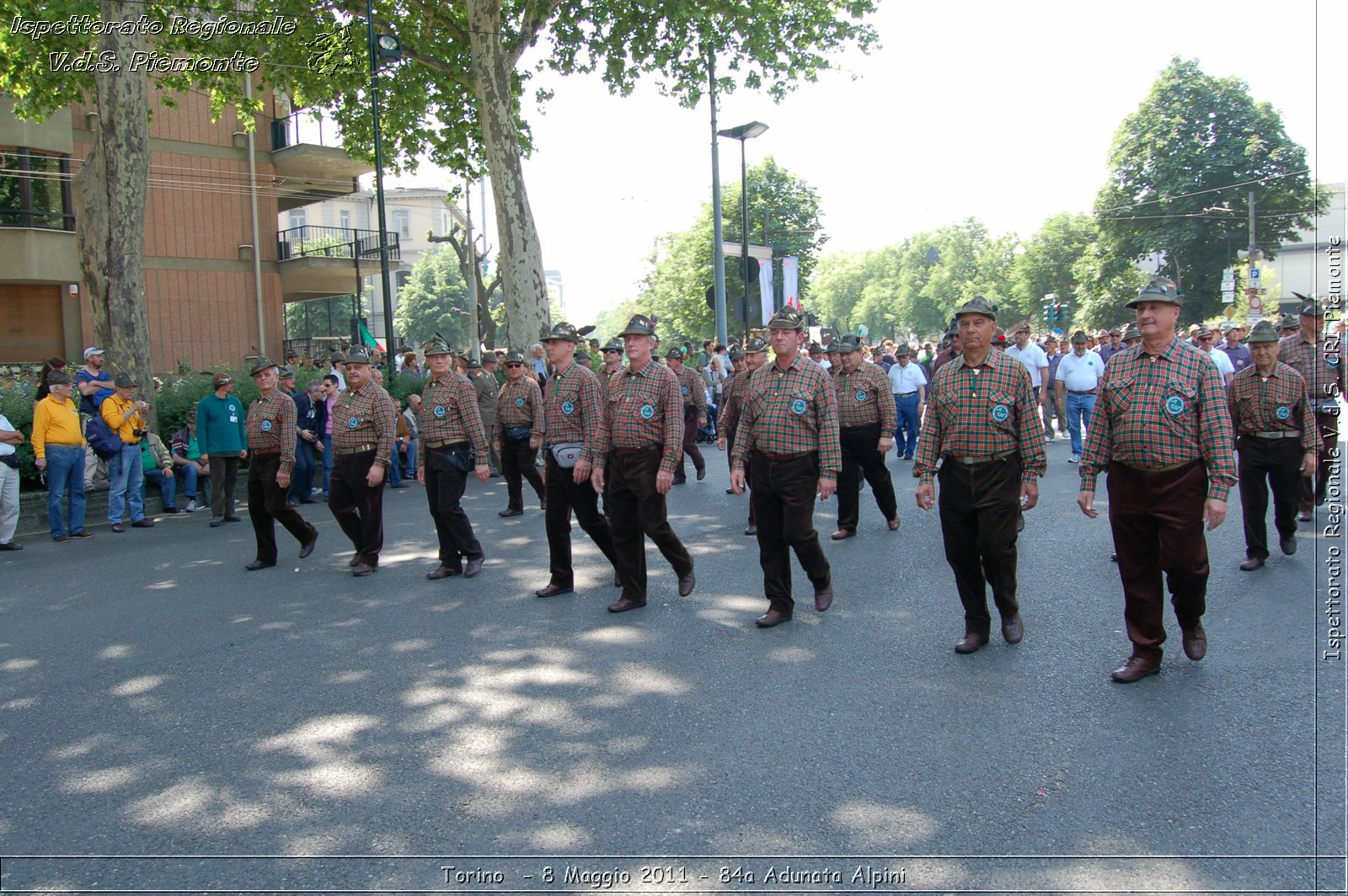 Torino  - 8 Maggio 2011 - 84a Adunata Nazionale Alpini -  Croce Rossa Italiana - Ispettorato Regionale Volontari del Soccorso Piemonte