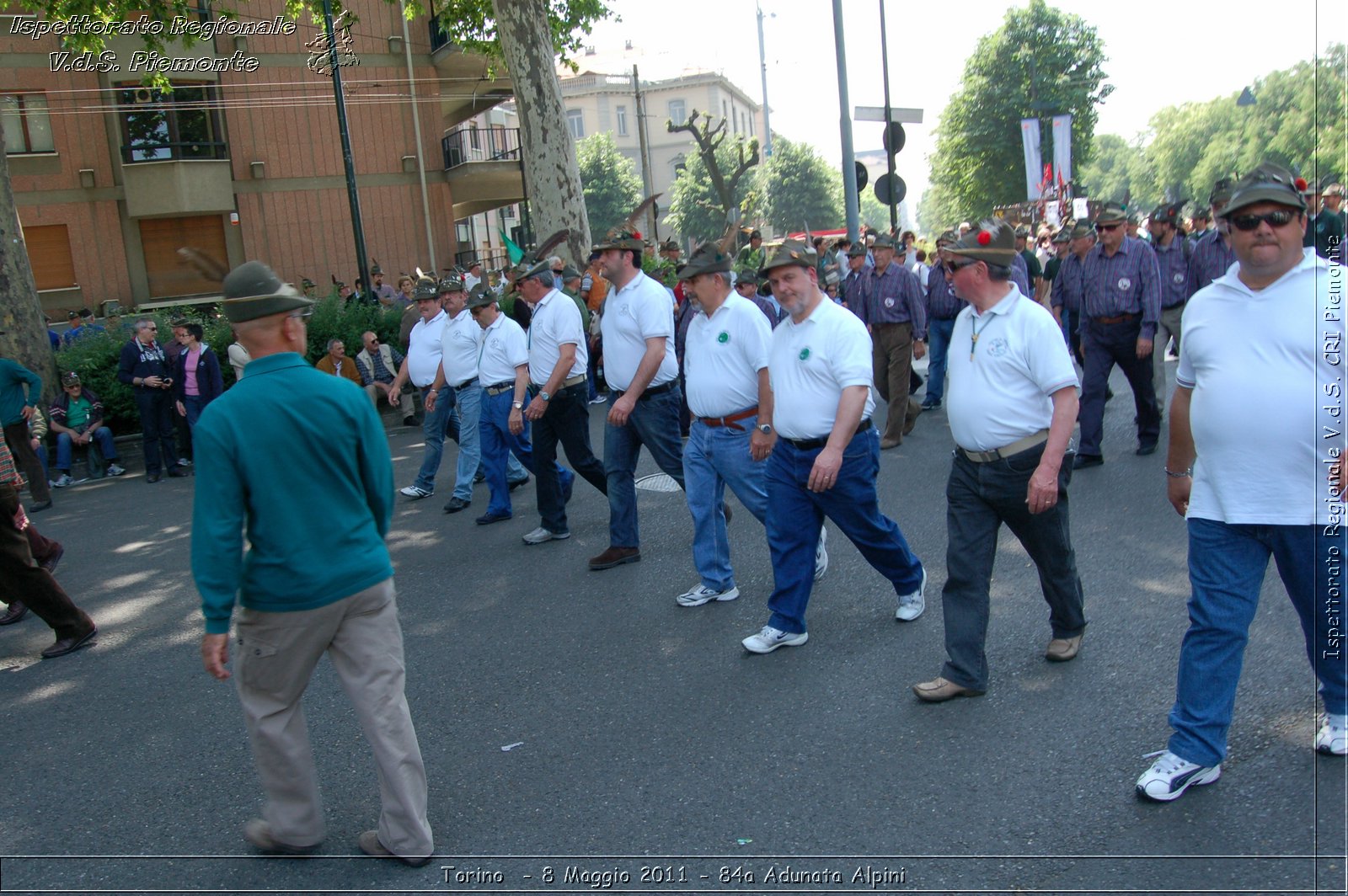 Torino  - 8 Maggio 2011 - 84a Adunata Nazionale Alpini -  Croce Rossa Italiana - Ispettorato Regionale Volontari del Soccorso Piemonte