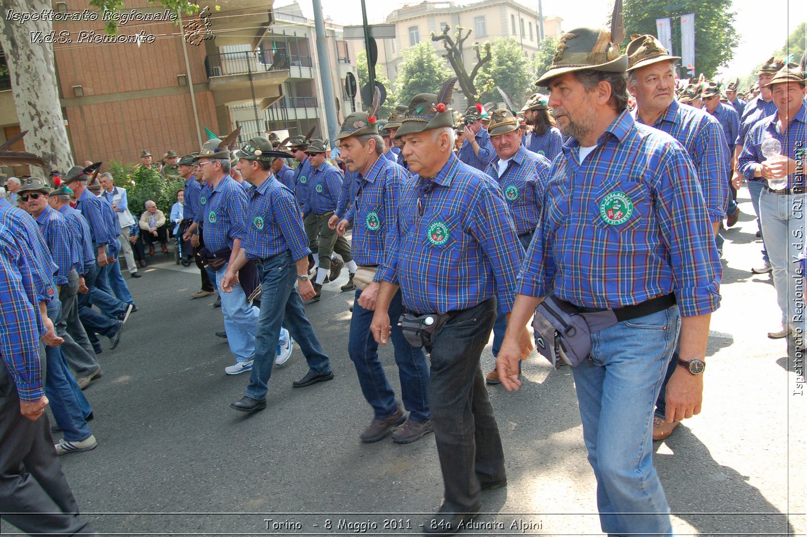 Torino  - 8 Maggio 2011 - 84a Adunata Nazionale Alpini -  Croce Rossa Italiana - Ispettorato Regionale Volontari del Soccorso Piemonte