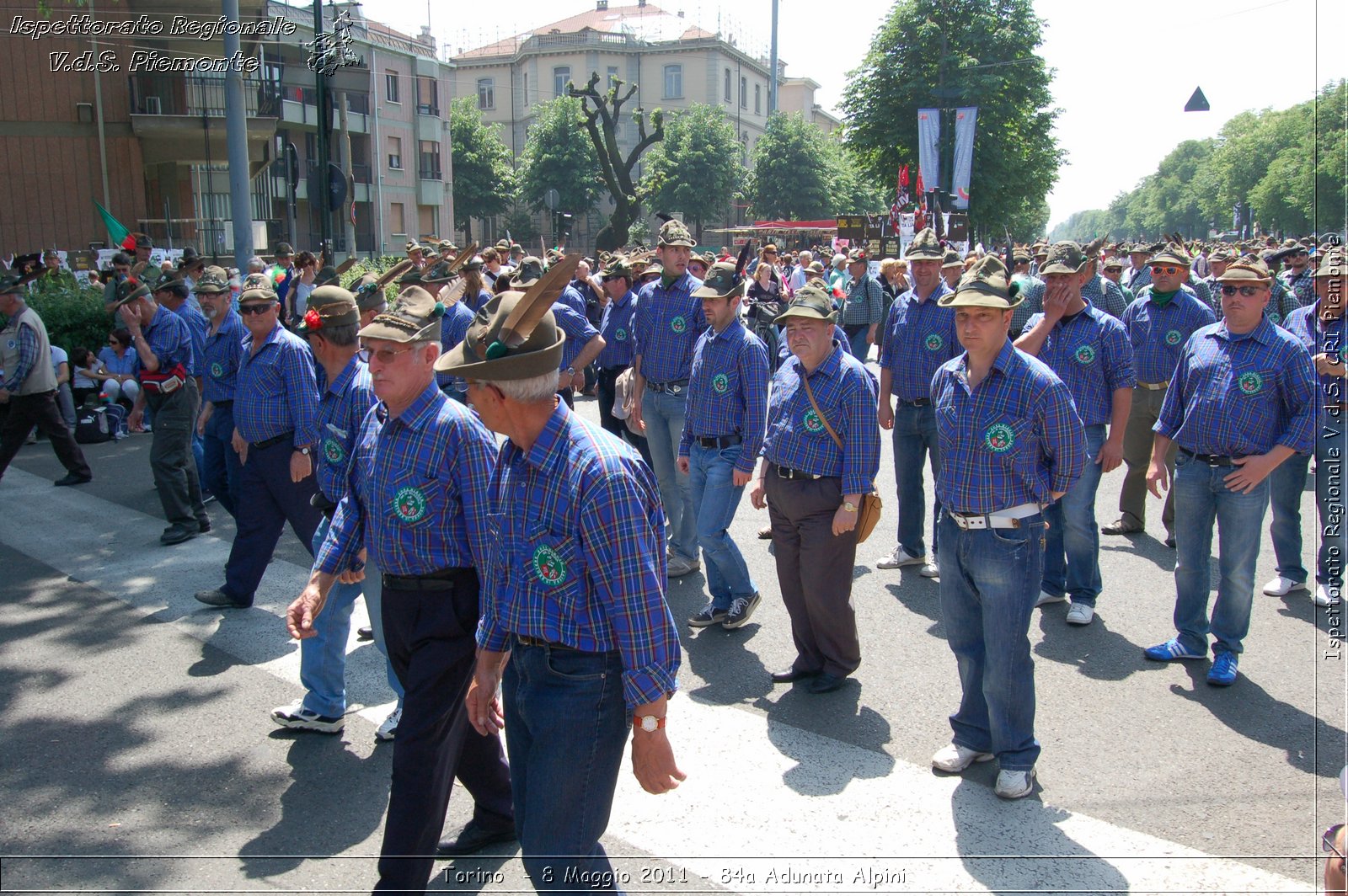 Torino  - 8 Maggio 2011 - 84a Adunata Nazionale Alpini -  Croce Rossa Italiana - Ispettorato Regionale Volontari del Soccorso Piemonte