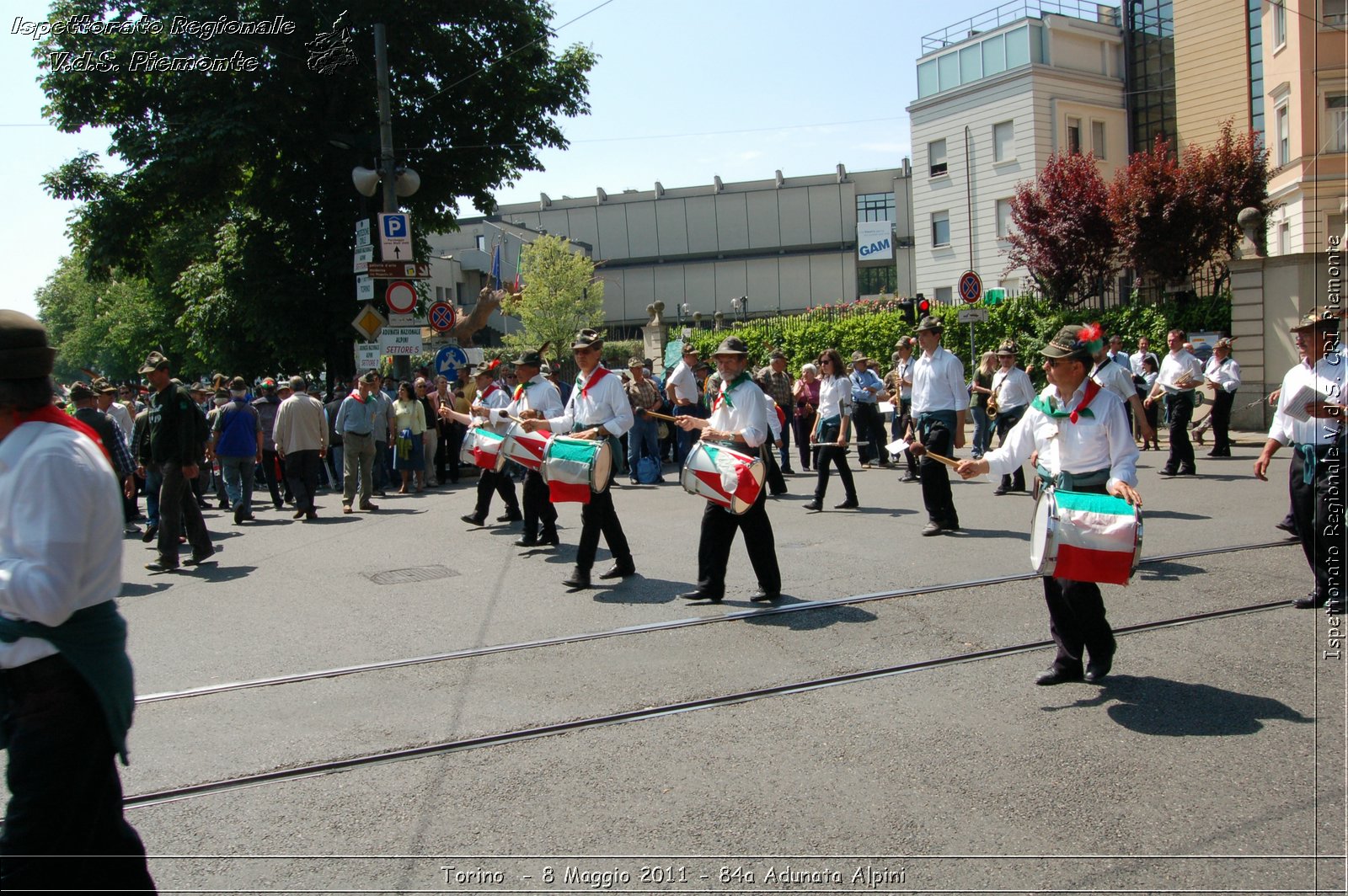 Torino  - 8 Maggio 2011 - 84a Adunata Nazionale Alpini -  Croce Rossa Italiana - Ispettorato Regionale Volontari del Soccorso Piemonte