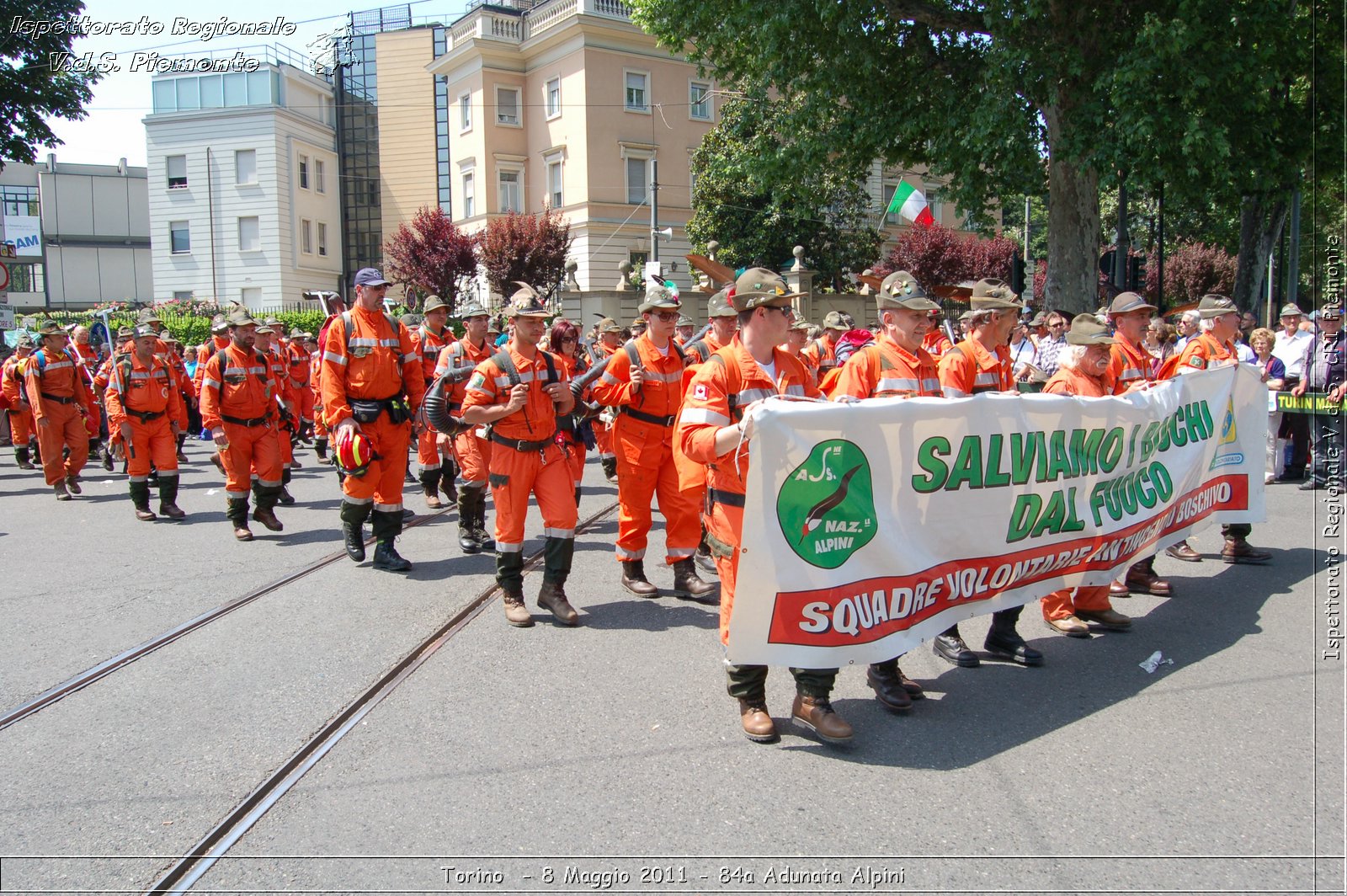 Torino  - 8 Maggio 2011 - 84a Adunata Nazionale Alpini -  Croce Rossa Italiana - Ispettorato Regionale Volontari del Soccorso Piemonte