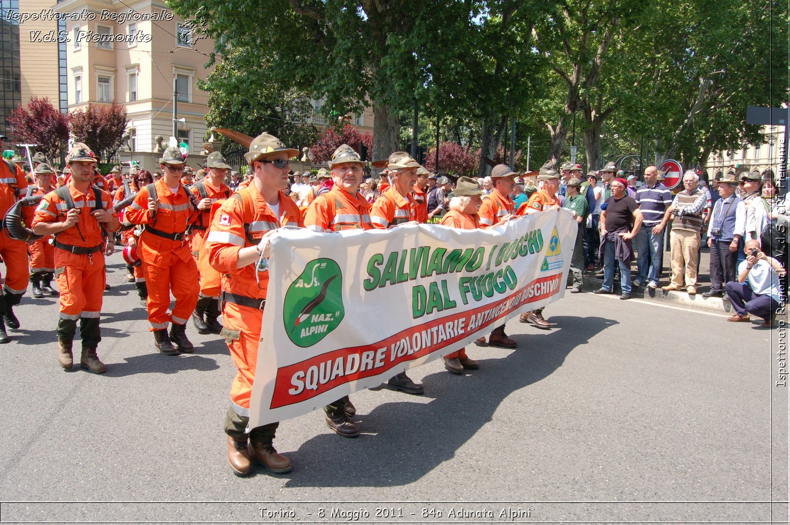 Torino  - 8 Maggio 2011 - 84a Adunata Nazionale Alpini -  Croce Rossa Italiana - Ispettorato Regionale Volontari del Soccorso Piemonte