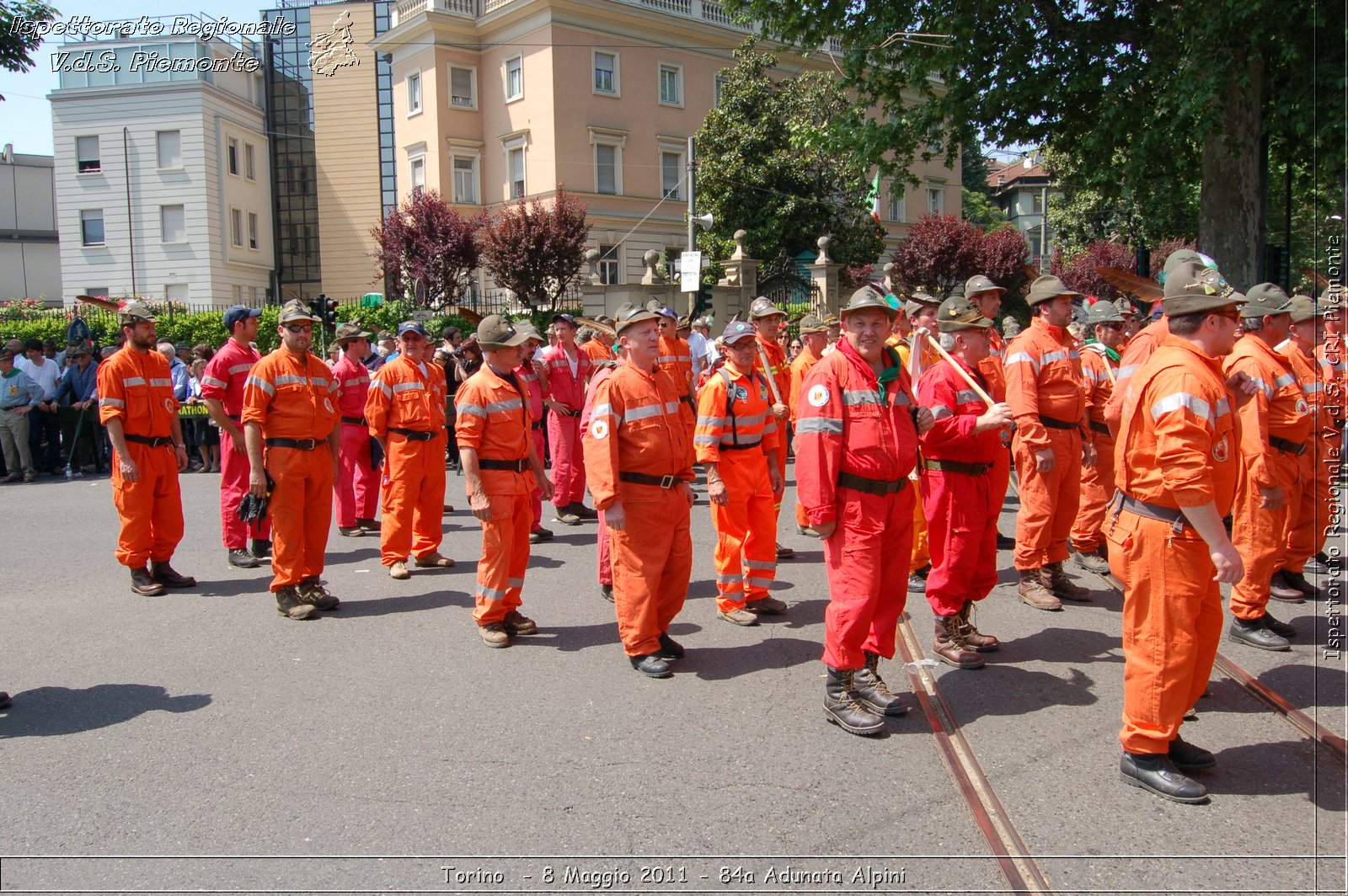 Torino  - 8 Maggio 2011 - 84a Adunata Nazionale Alpini -  Croce Rossa Italiana - Ispettorato Regionale Volontari del Soccorso Piemonte