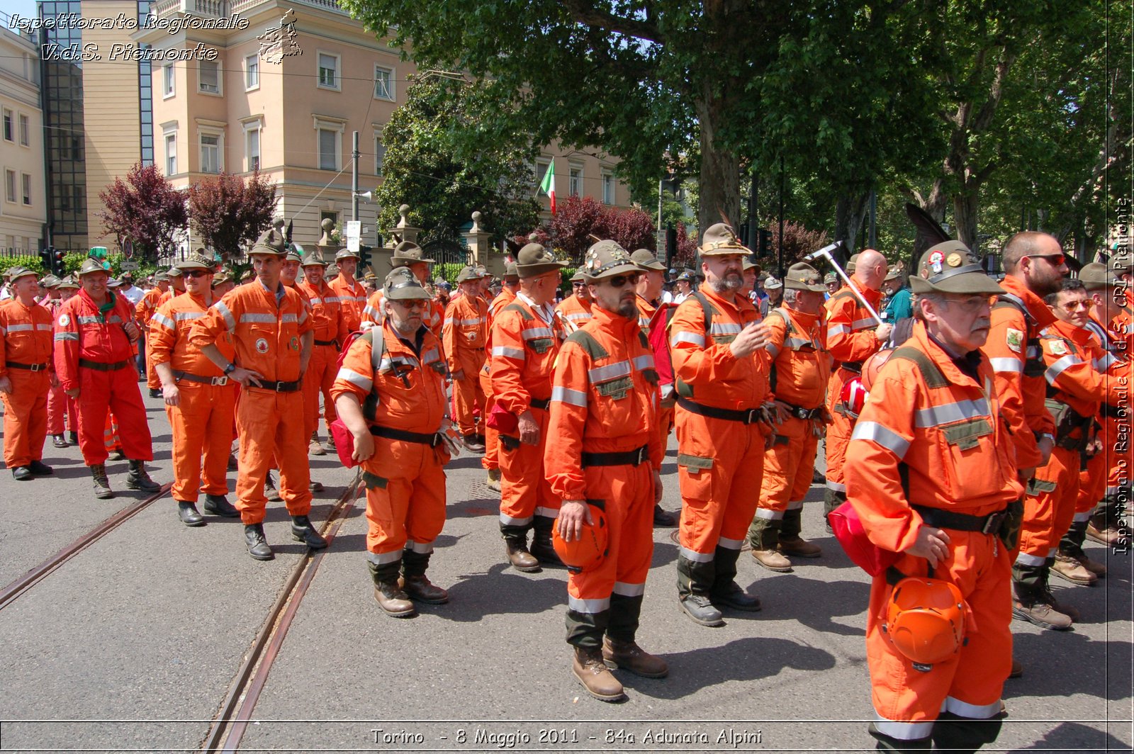Torino  - 8 Maggio 2011 - 84a Adunata Nazionale Alpini -  Croce Rossa Italiana - Ispettorato Regionale Volontari del Soccorso Piemonte