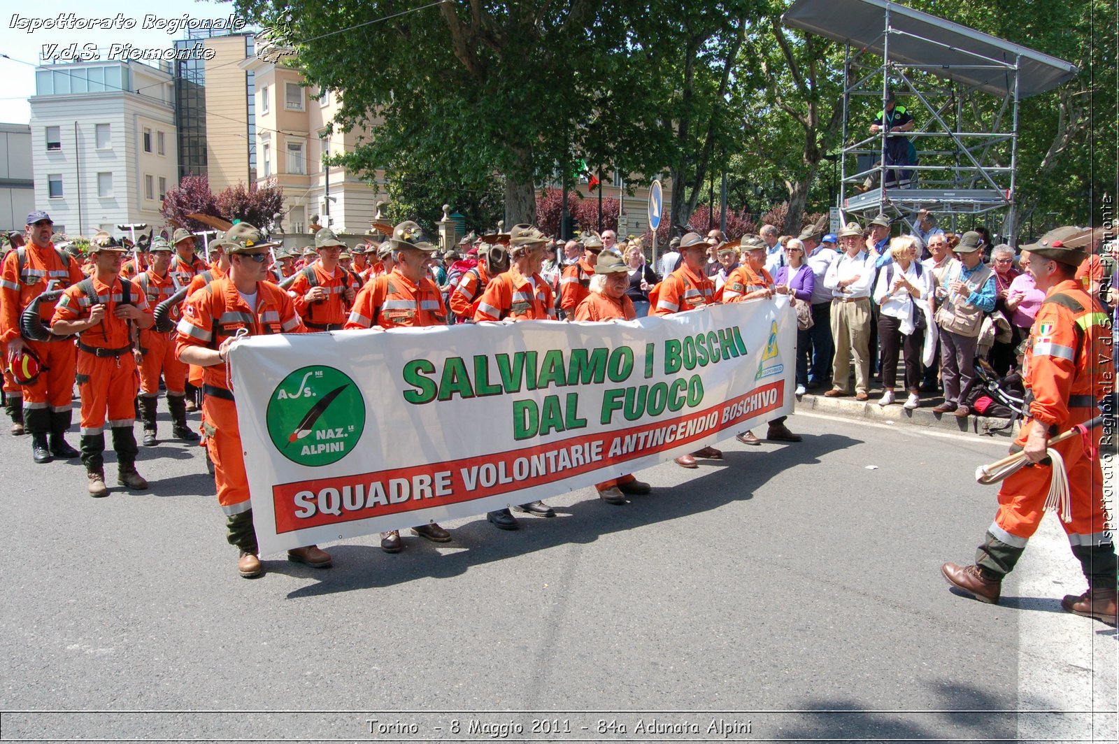 Torino  - 8 Maggio 2011 - 84a Adunata Nazionale Alpini -  Croce Rossa Italiana - Ispettorato Regionale Volontari del Soccorso Piemonte