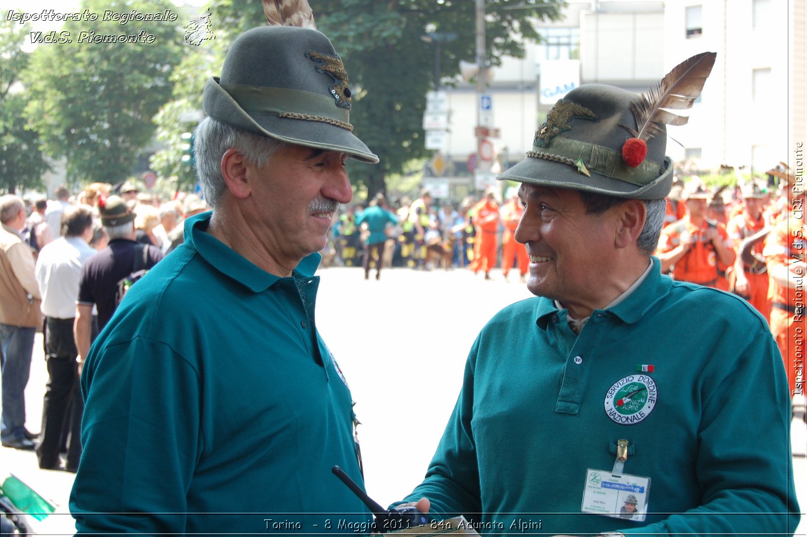 Torino  - 8 Maggio 2011 - 84a Adunata Nazionale Alpini -  Croce Rossa Italiana - Ispettorato Regionale Volontari del Soccorso Piemonte