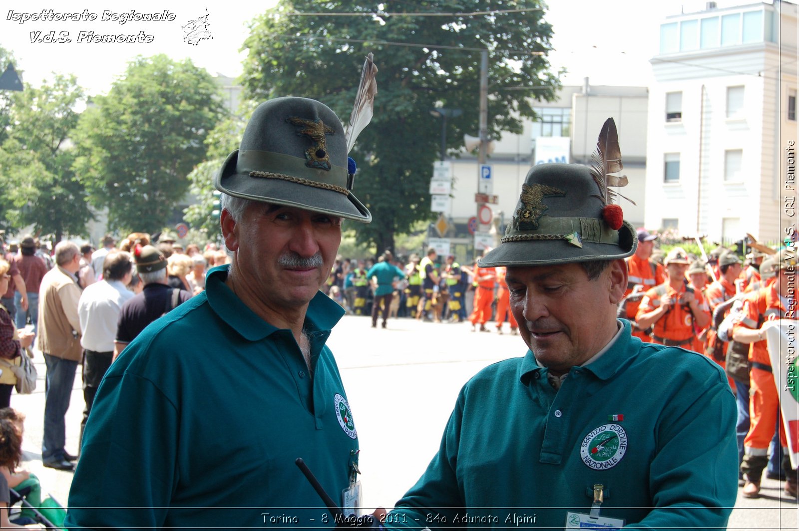 Torino  - 8 Maggio 2011 - 84a Adunata Nazionale Alpini -  Croce Rossa Italiana - Ispettorato Regionale Volontari del Soccorso Piemonte