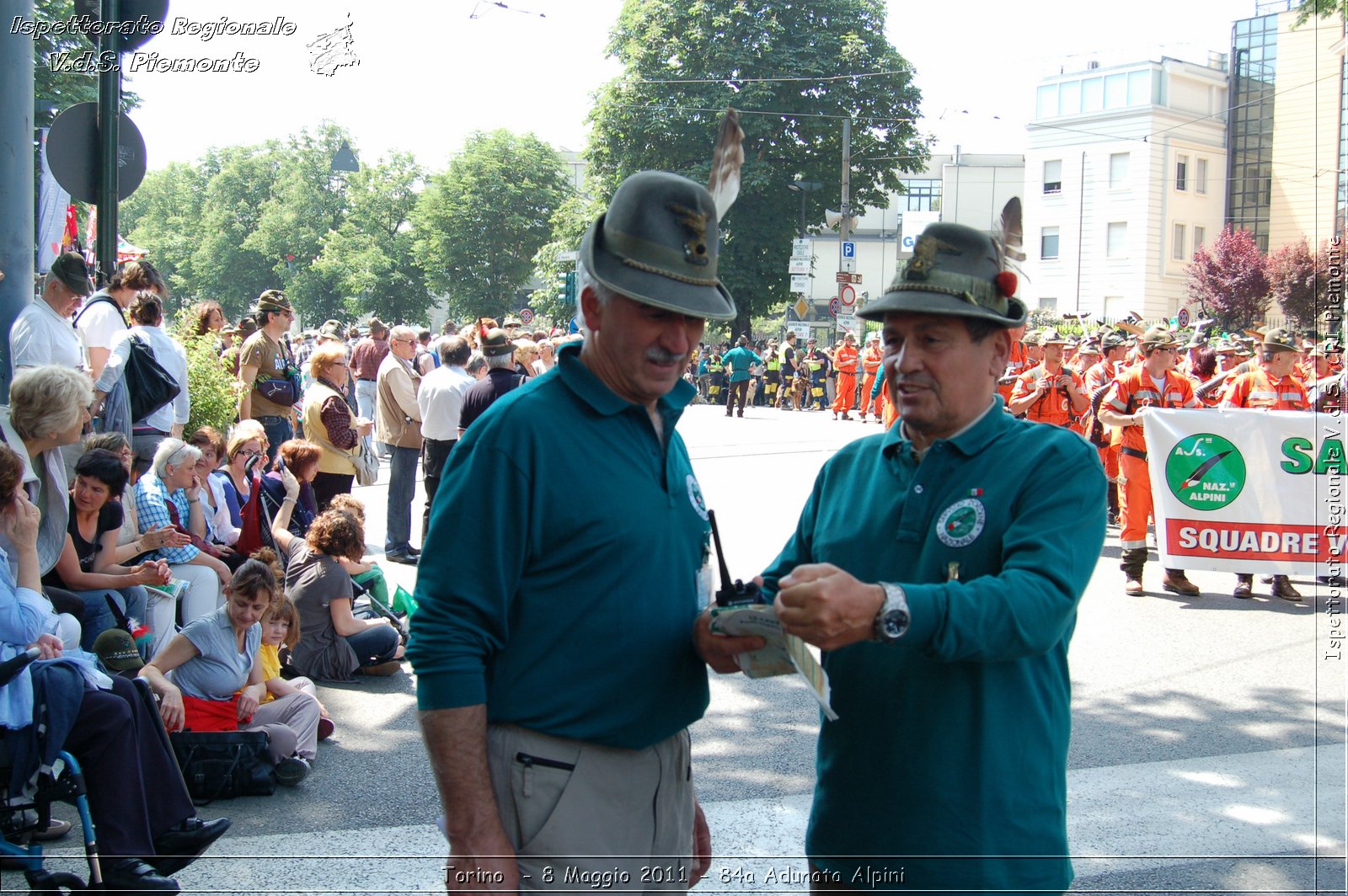 Torino  - 8 Maggio 2011 - 84a Adunata Nazionale Alpini -  Croce Rossa Italiana - Ispettorato Regionale Volontari del Soccorso Piemonte