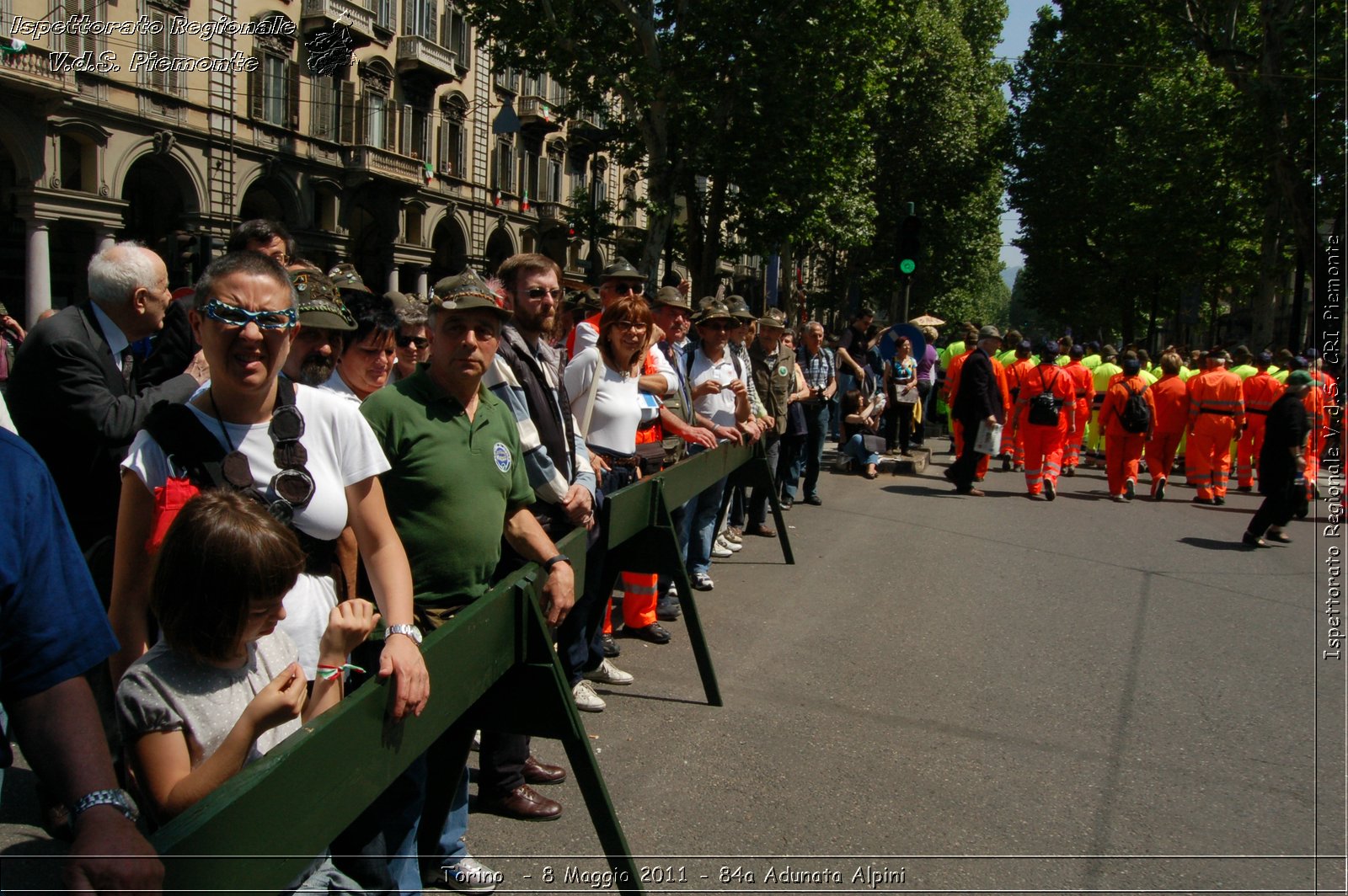 Torino  - 8 Maggio 2011 - 84a Adunata Nazionale Alpini -  Croce Rossa Italiana - Ispettorato Regionale Volontari del Soccorso Piemonte