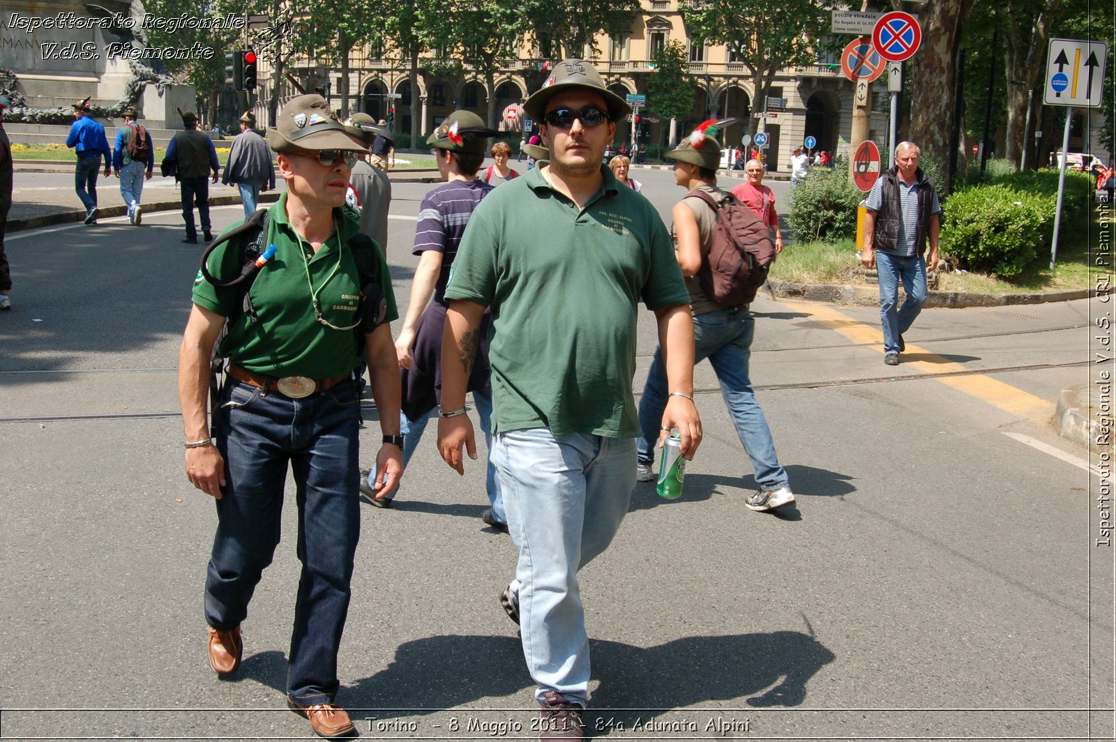 Torino  - 8 Maggio 2011 - 84a Adunata Nazionale Alpini -  Croce Rossa Italiana - Ispettorato Regionale Volontari del Soccorso Piemonte
