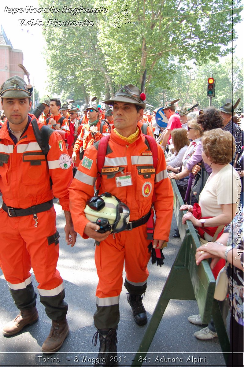 Torino  - 8 Maggio 2011 - 84a Adunata Nazionale Alpini -  Croce Rossa Italiana - Ispettorato Regionale Volontari del Soccorso Piemonte