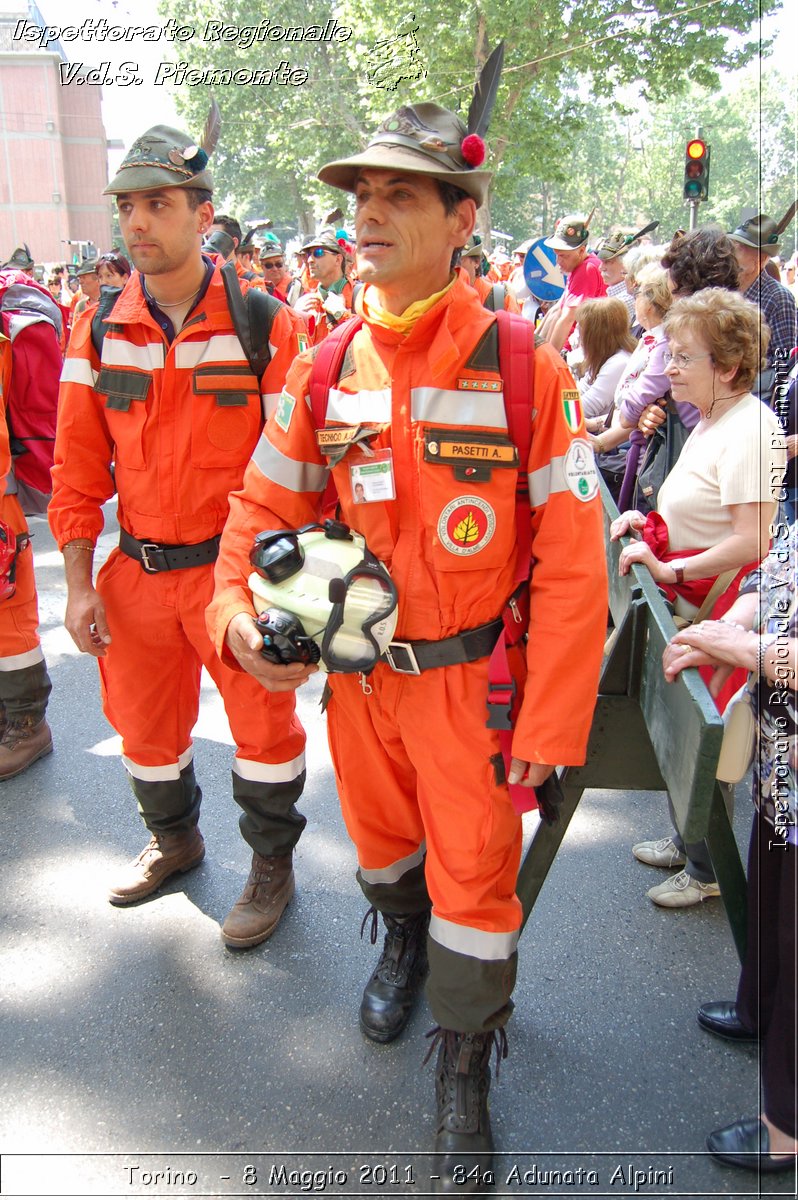Torino  - 8 Maggio 2011 - 84a Adunata Nazionale Alpini -  Croce Rossa Italiana - Ispettorato Regionale Volontari del Soccorso Piemonte
