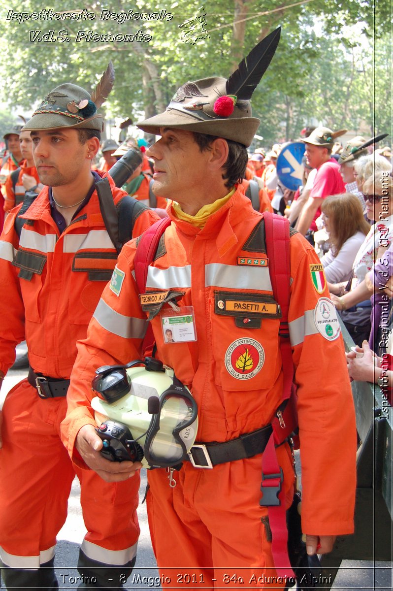 Torino  - 8 Maggio 2011 - 84a Adunata Nazionale Alpini -  Croce Rossa Italiana - Ispettorato Regionale Volontari del Soccorso Piemonte