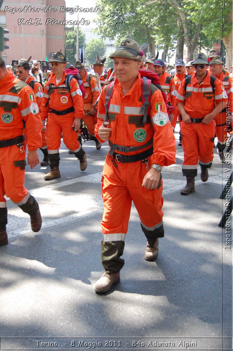 Torino  - 8 Maggio 2011 - 84a Adunata Nazionale Alpini -  Croce Rossa Italiana - Ispettorato Regionale Volontari del Soccorso Piemonte