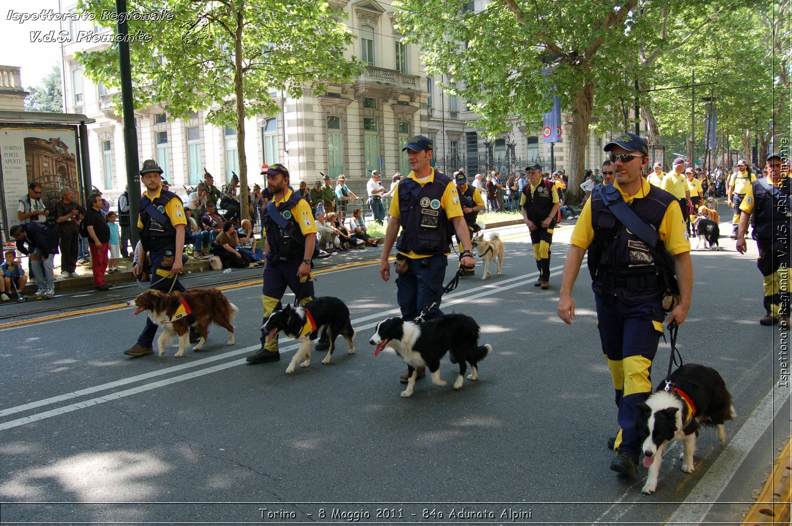 Torino  - 8 Maggio 2011 - 84a Adunata Nazionale Alpini -  Croce Rossa Italiana - Ispettorato Regionale Volontari del Soccorso Piemonte
