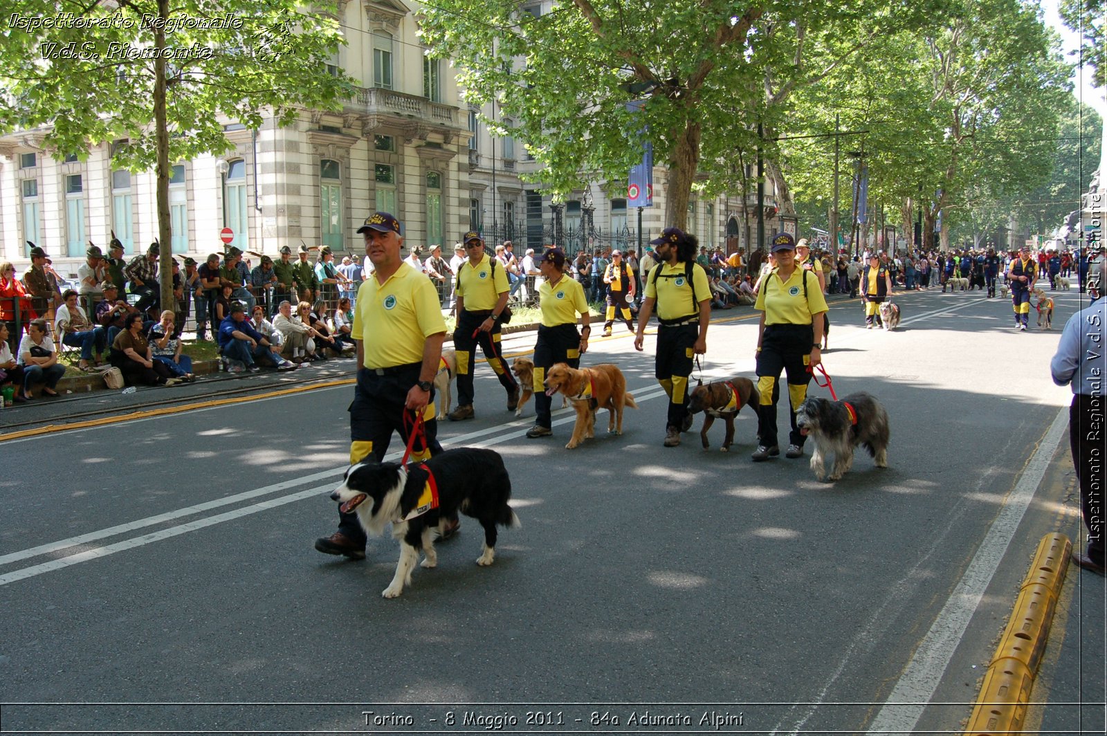 Torino  - 8 Maggio 2011 - 84a Adunata Nazionale Alpini -  Croce Rossa Italiana - Ispettorato Regionale Volontari del Soccorso Piemonte