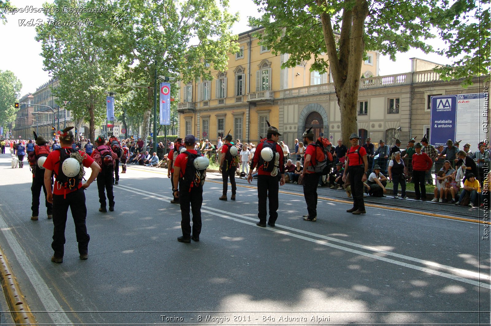 Torino  - 8 Maggio 2011 - 84a Adunata Nazionale Alpini -  Croce Rossa Italiana - Ispettorato Regionale Volontari del Soccorso Piemonte