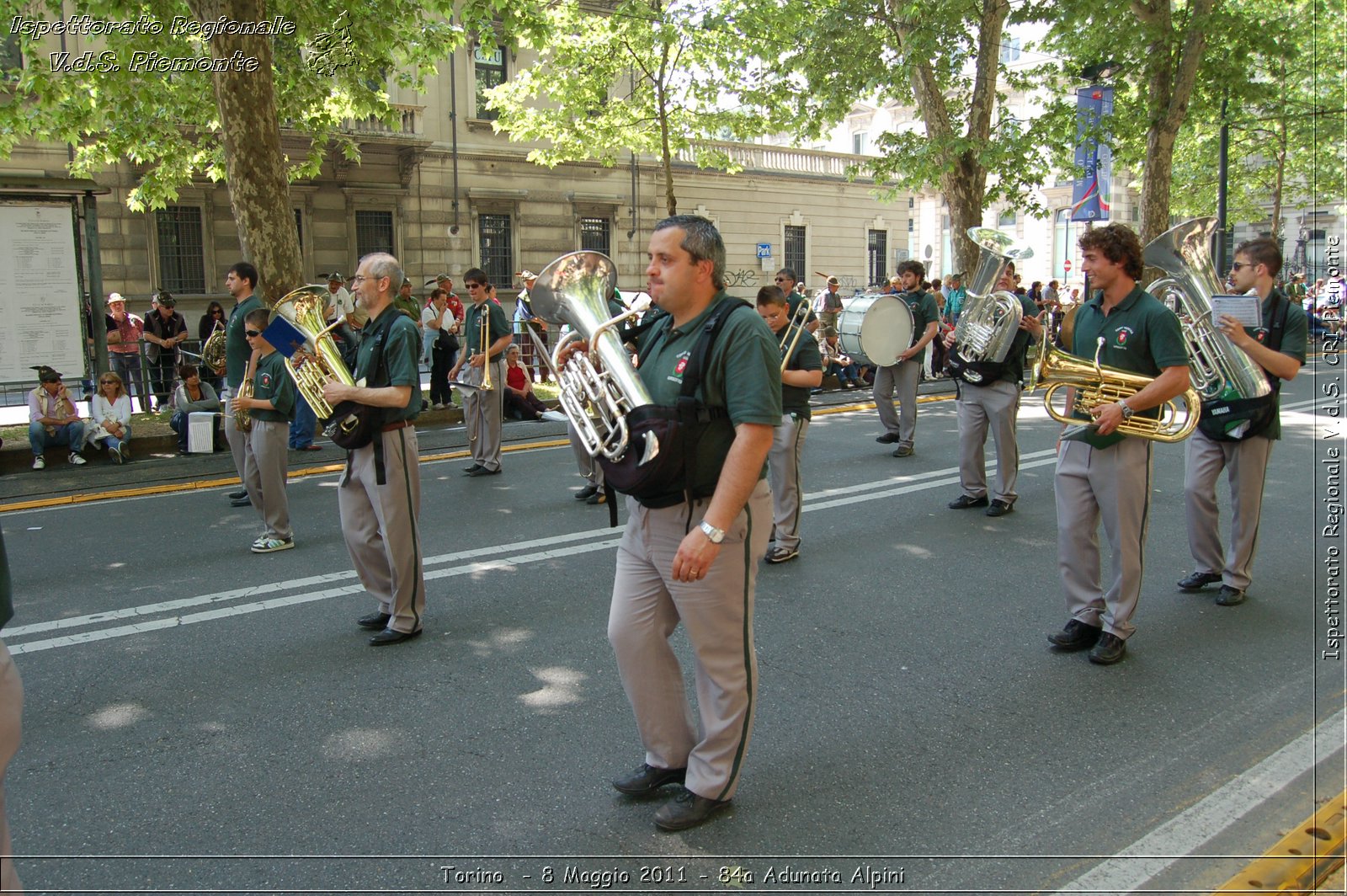 Torino  - 8 Maggio 2011 - 84a Adunata Nazionale Alpini -  Croce Rossa Italiana - Ispettorato Regionale Volontari del Soccorso Piemonte