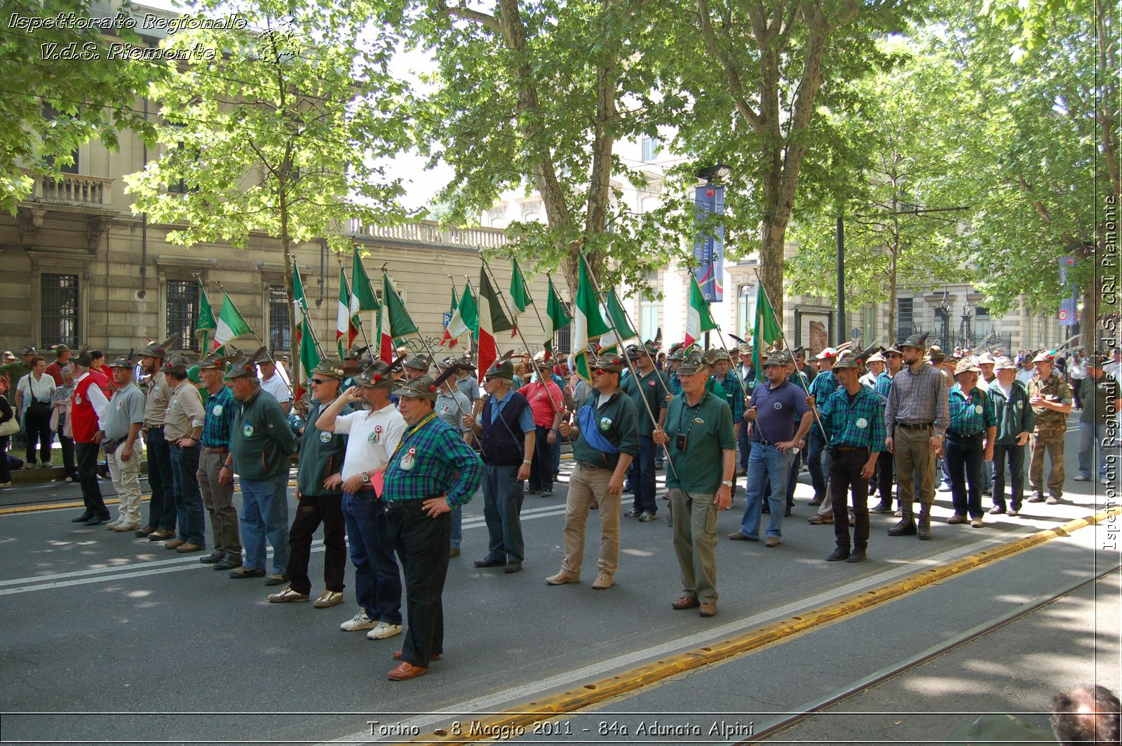 Torino  - 8 Maggio 2011 - 84a Adunata Nazionale Alpini -  Croce Rossa Italiana - Ispettorato Regionale Volontari del Soccorso Piemonte