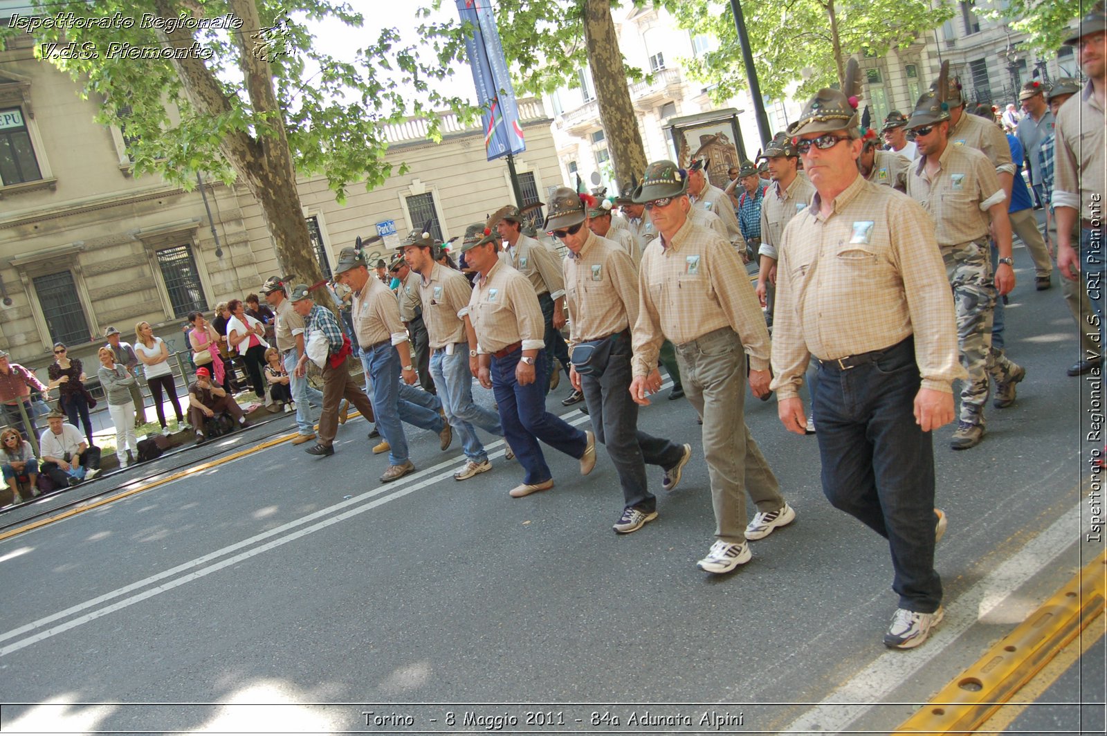 Torino  - 8 Maggio 2011 - 84a Adunata Nazionale Alpini -  Croce Rossa Italiana - Ispettorato Regionale Volontari del Soccorso Piemonte
