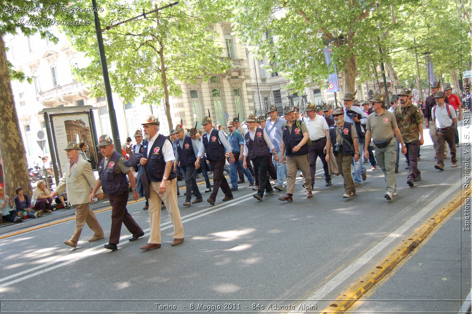 Torino  - 8 Maggio 2011 - 84a Adunata Nazionale Alpini -  Croce Rossa Italiana - Ispettorato Regionale Volontari del Soccorso Piemonte