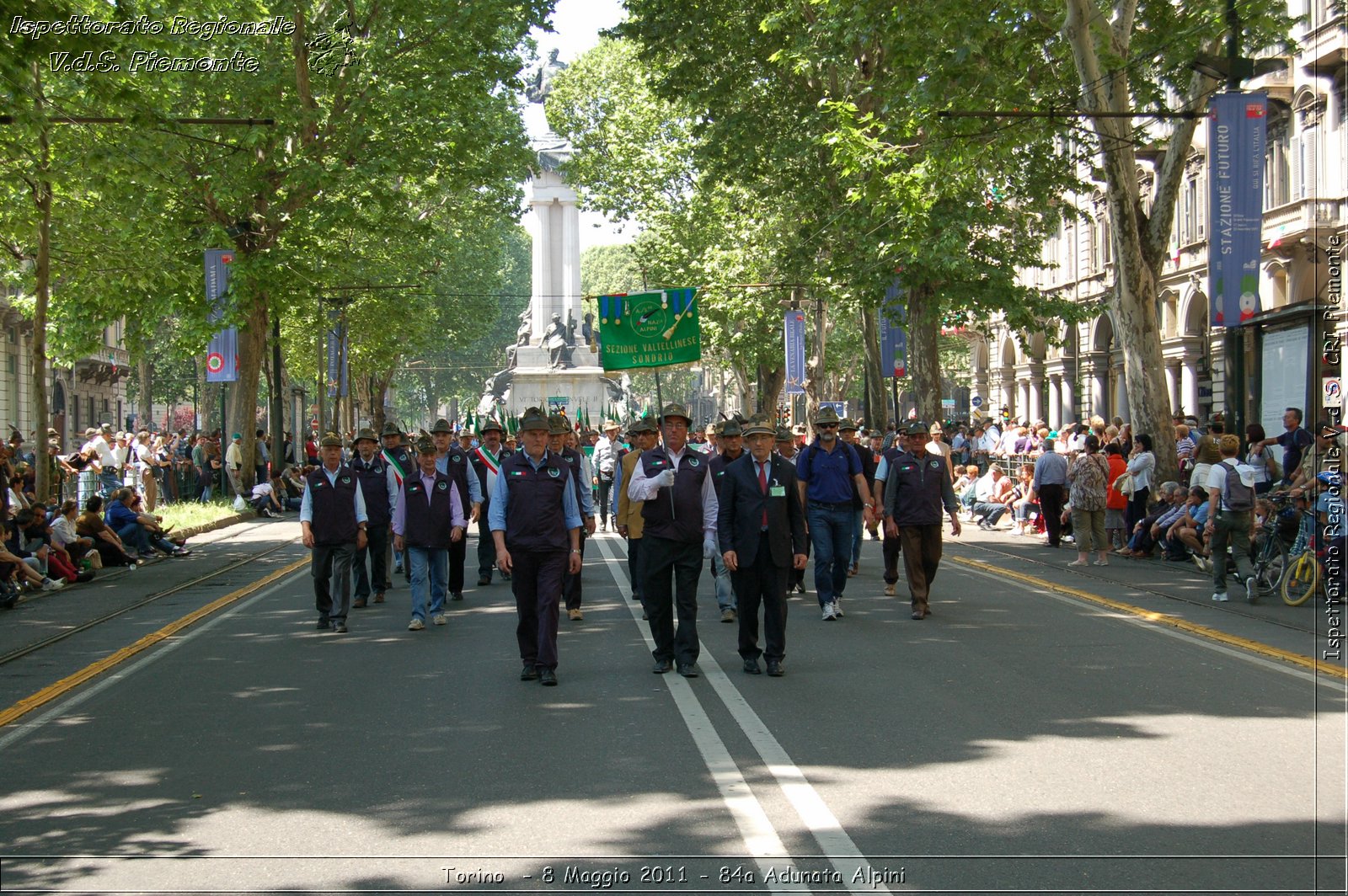 Torino  - 8 Maggio 2011 - 84a Adunata Nazionale Alpini -  Croce Rossa Italiana - Ispettorato Regionale Volontari del Soccorso Piemonte
