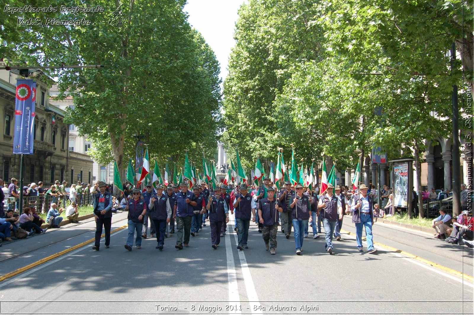 Torino  - 8 Maggio 2011 - 84a Adunata Nazionale Alpini -  Croce Rossa Italiana - Ispettorato Regionale Volontari del Soccorso Piemonte