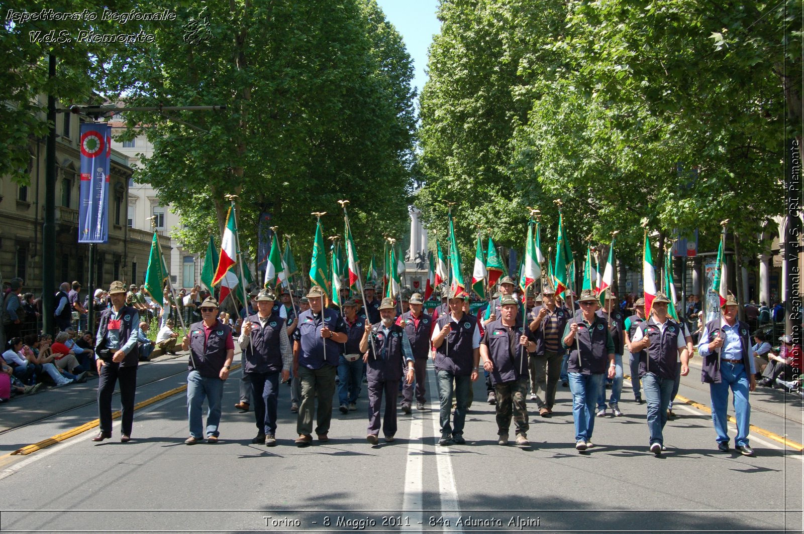 Torino  - 8 Maggio 2011 - 84a Adunata Nazionale Alpini -  Croce Rossa Italiana - Ispettorato Regionale Volontari del Soccorso Piemonte