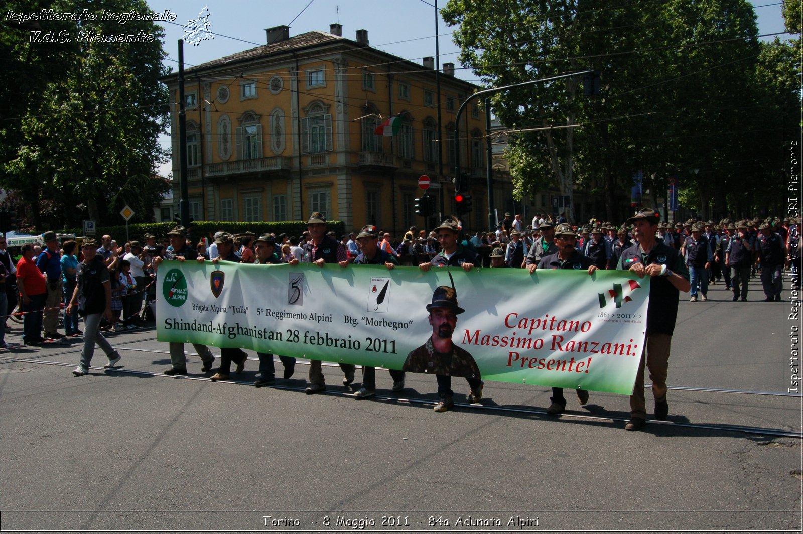 Torino  - 8 Maggio 2011 - 84a Adunata Nazionale Alpini -  Croce Rossa Italiana - Ispettorato Regionale Volontari del Soccorso Piemonte