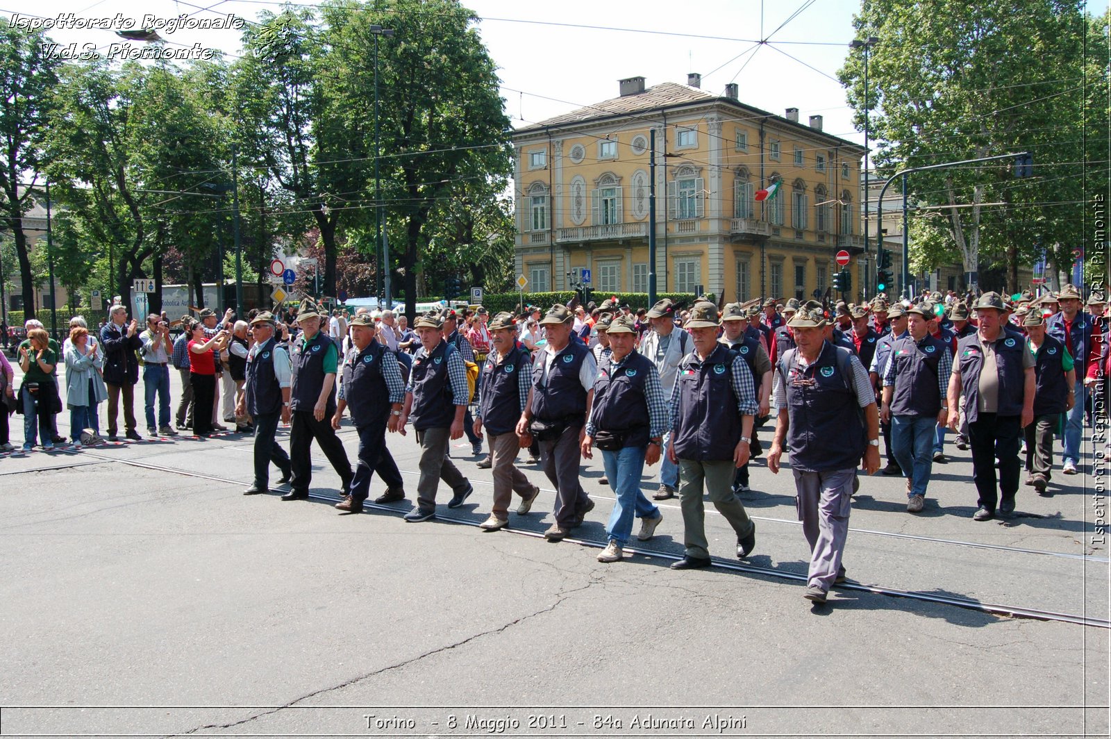 Torino  - 8 Maggio 2011 - 84a Adunata Nazionale Alpini -  Croce Rossa Italiana - Ispettorato Regionale Volontari del Soccorso Piemonte