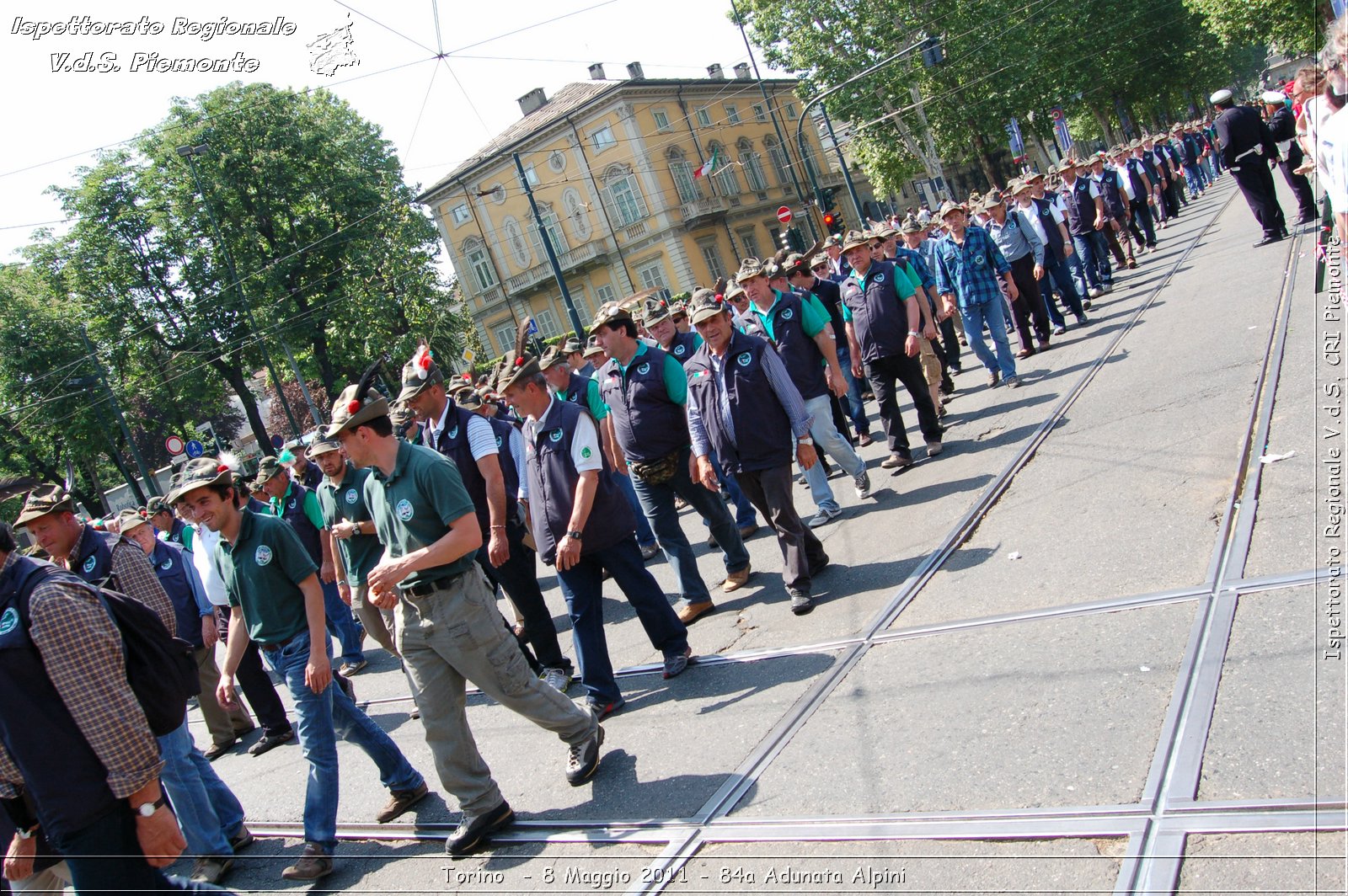 Torino  - 8 Maggio 2011 - 84a Adunata Nazionale Alpini -  Croce Rossa Italiana - Ispettorato Regionale Volontari del Soccorso Piemonte