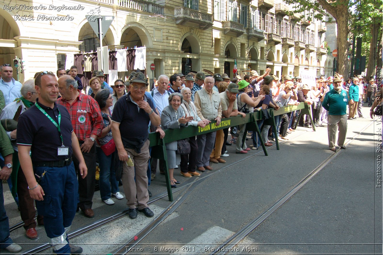 Torino  - 8 Maggio 2011 - 84a Adunata Nazionale Alpini -  Croce Rossa Italiana - Ispettorato Regionale Volontari del Soccorso Piemonte