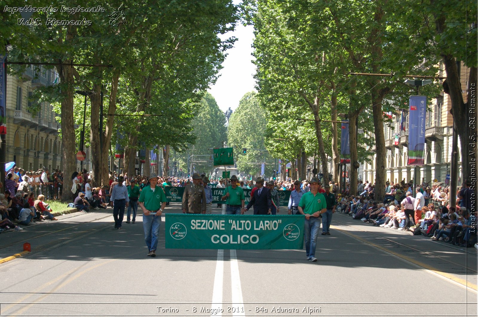 Torino  - 8 Maggio 2011 - 84a Adunata Nazionale Alpini -  Croce Rossa Italiana - Ispettorato Regionale Volontari del Soccorso Piemonte