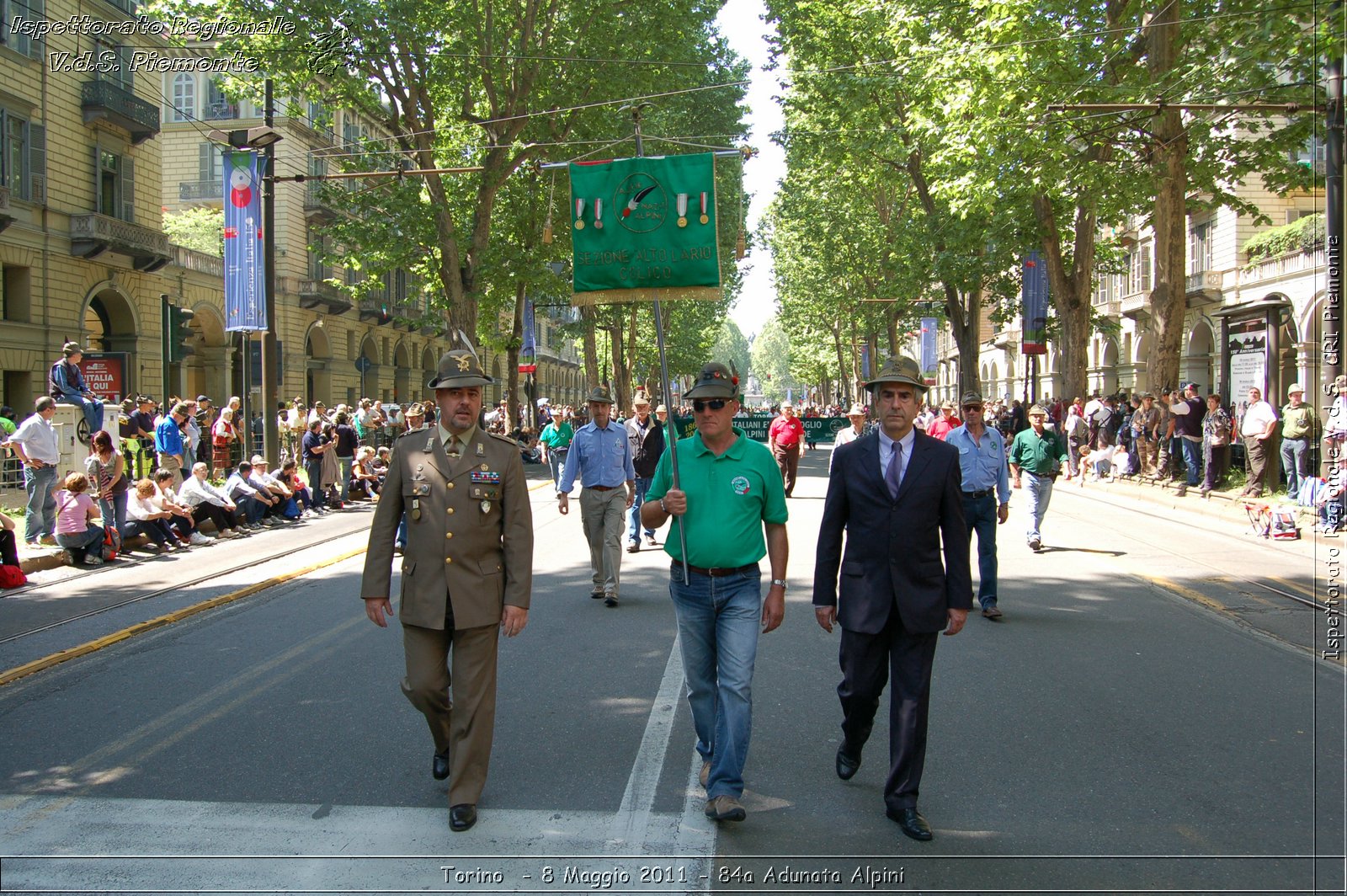Torino  - 8 Maggio 2011 - 84a Adunata Nazionale Alpini -  Croce Rossa Italiana - Ispettorato Regionale Volontari del Soccorso Piemonte