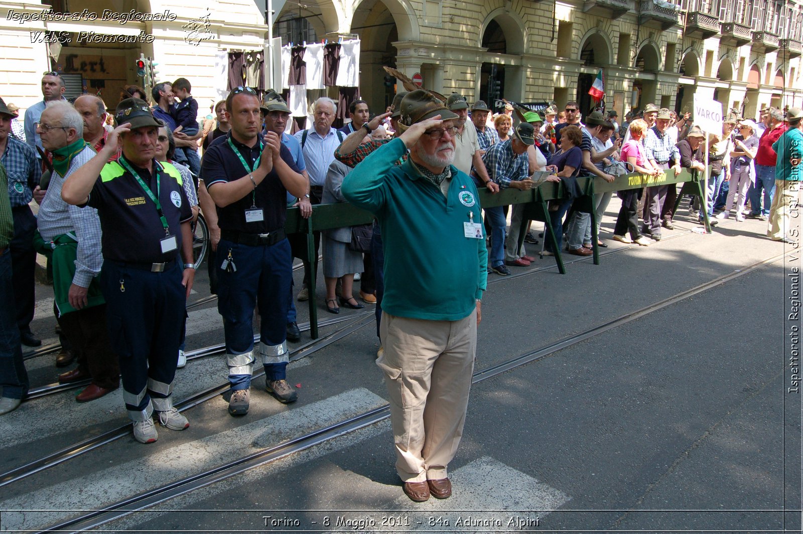 Torino  - 8 Maggio 2011 - 84a Adunata Nazionale Alpini -  Croce Rossa Italiana - Ispettorato Regionale Volontari del Soccorso Piemonte
