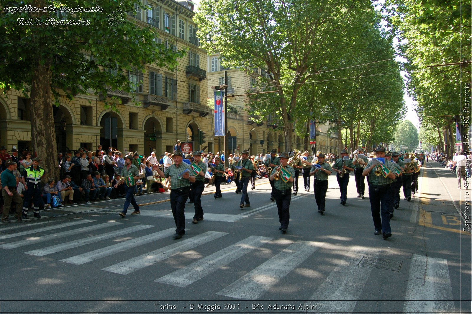 Torino  - 8 Maggio 2011 - 84a Adunata Nazionale Alpini -  Croce Rossa Italiana - Ispettorato Regionale Volontari del Soccorso Piemonte