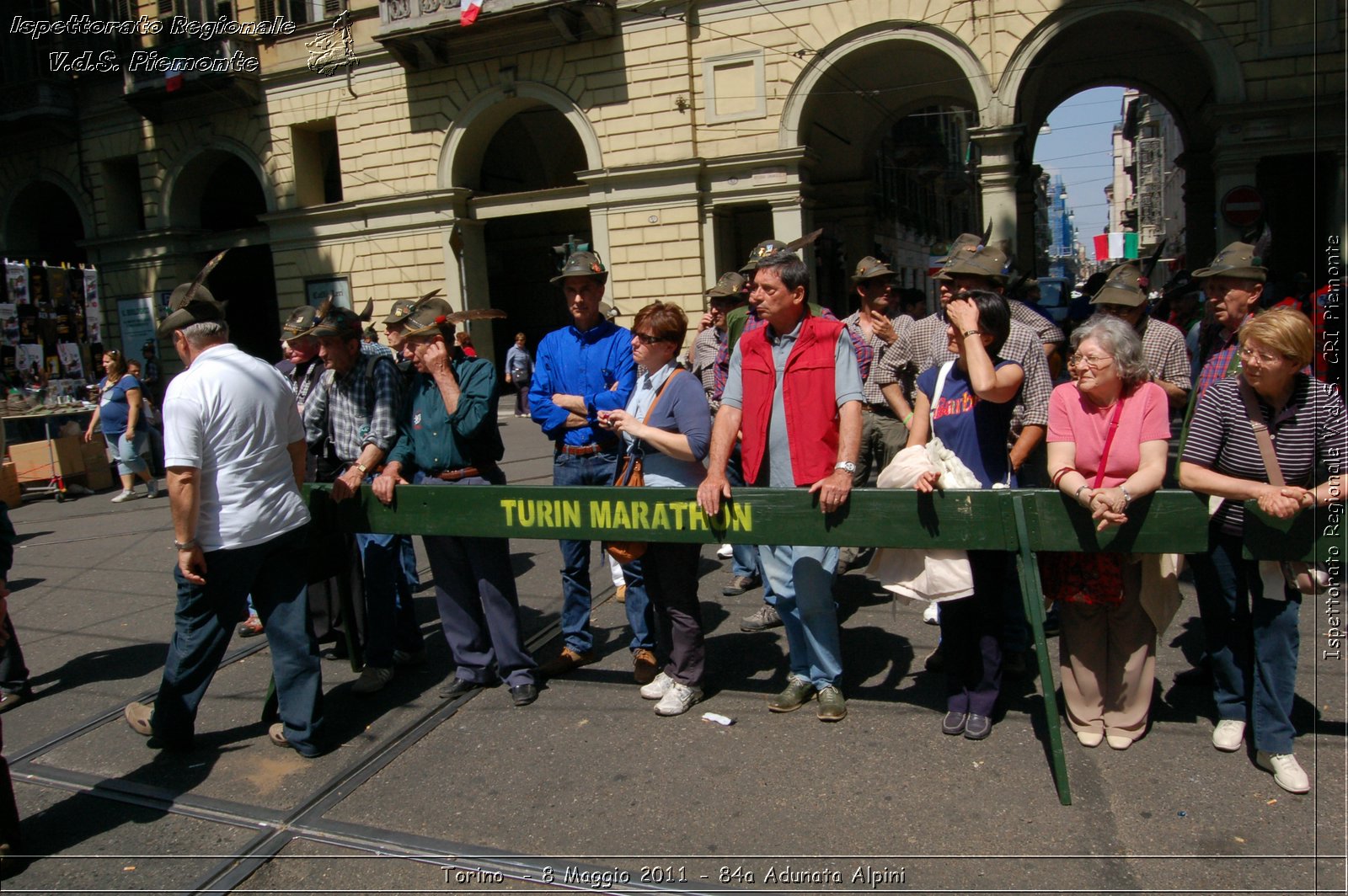 Torino  - 8 Maggio 2011 - 84a Adunata Nazionale Alpini -  Croce Rossa Italiana - Ispettorato Regionale Volontari del Soccorso Piemonte