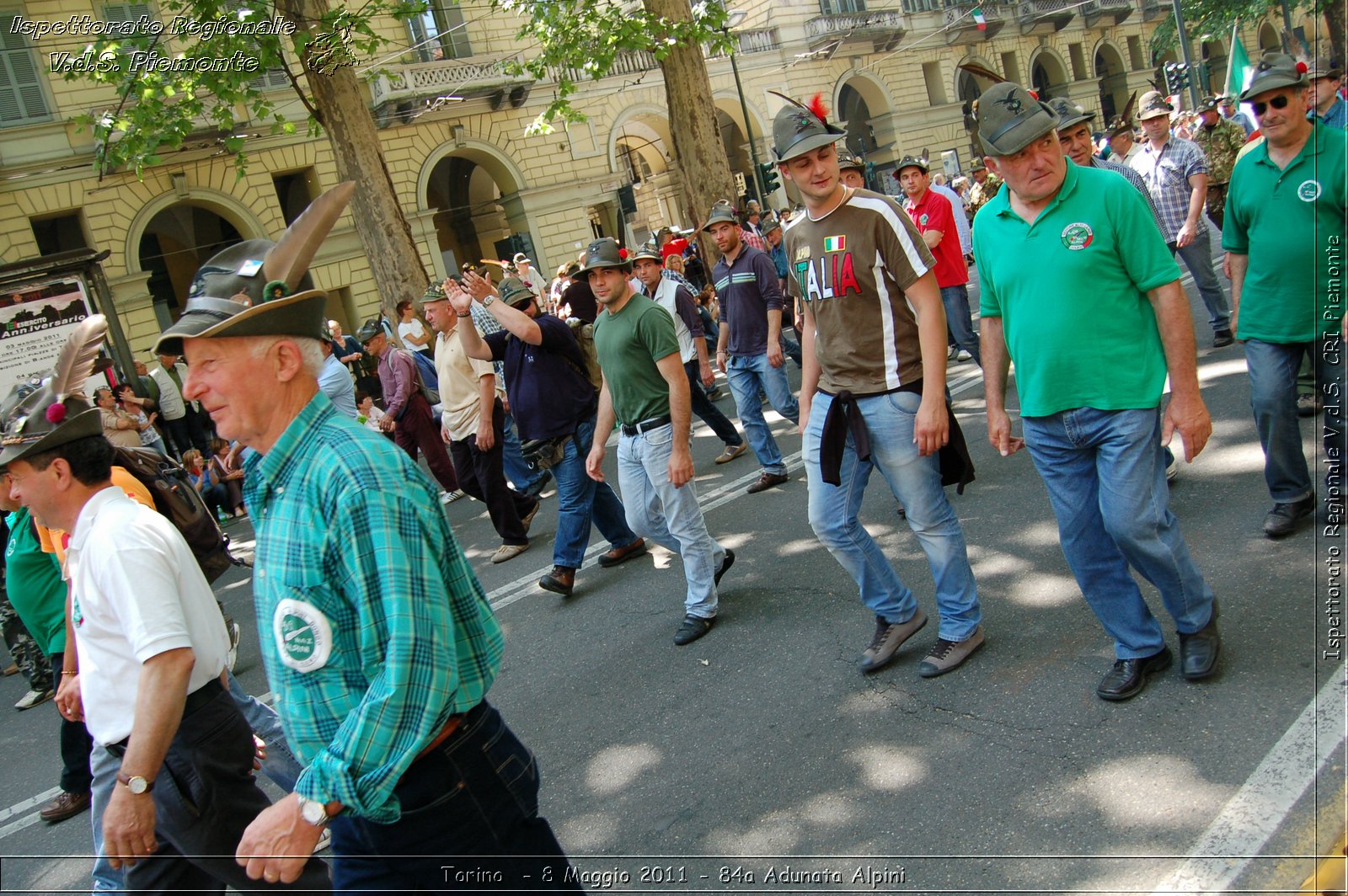 Torino  - 8 Maggio 2011 - 84a Adunata Nazionale Alpini -  Croce Rossa Italiana - Ispettorato Regionale Volontari del Soccorso Piemonte